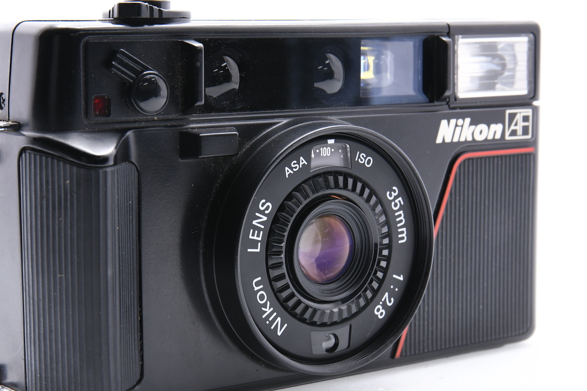 ニコン NIKON L35AF 初代 コンパクト フィルム カメラ #1284 NIKON L35AF / Nikon LENS 35mm 2.8 ニコン フィルムカメラ コンパクト