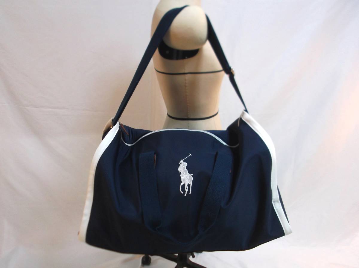 polo Ralph Lauren ポロラルフローレン ボストンバッグ ネイビー 