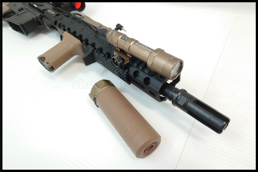 東京)東京マルイ M4 MWS ガスブローバック 外装カスタム VECTOR ドット