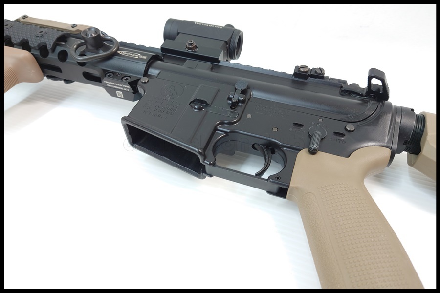 東京)東京マルイ M4 MWS ガスブローバック 外装カスタム VECTOR ドット