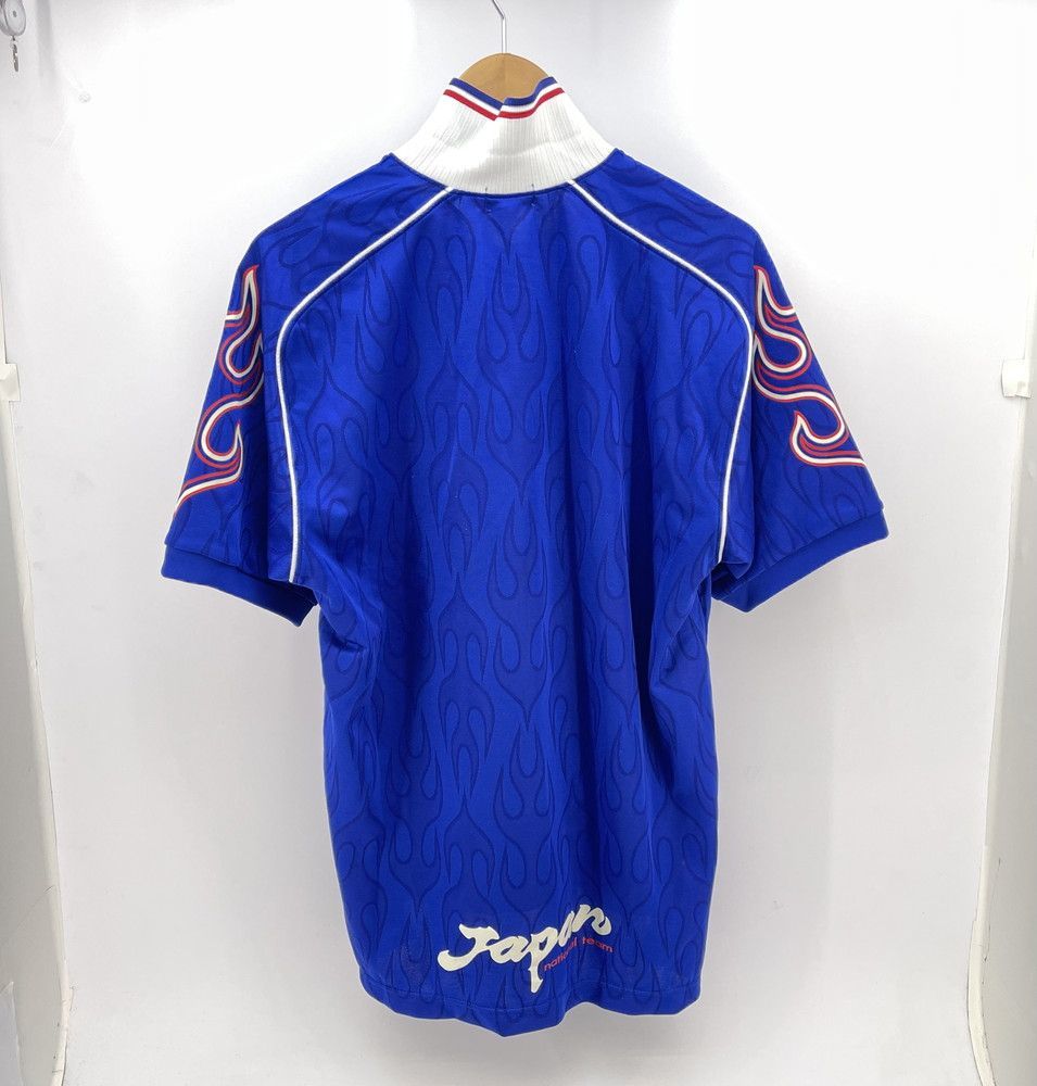 asics アシックス 1998年 日本代表 サッカー ユニフォーム 炎モデル
