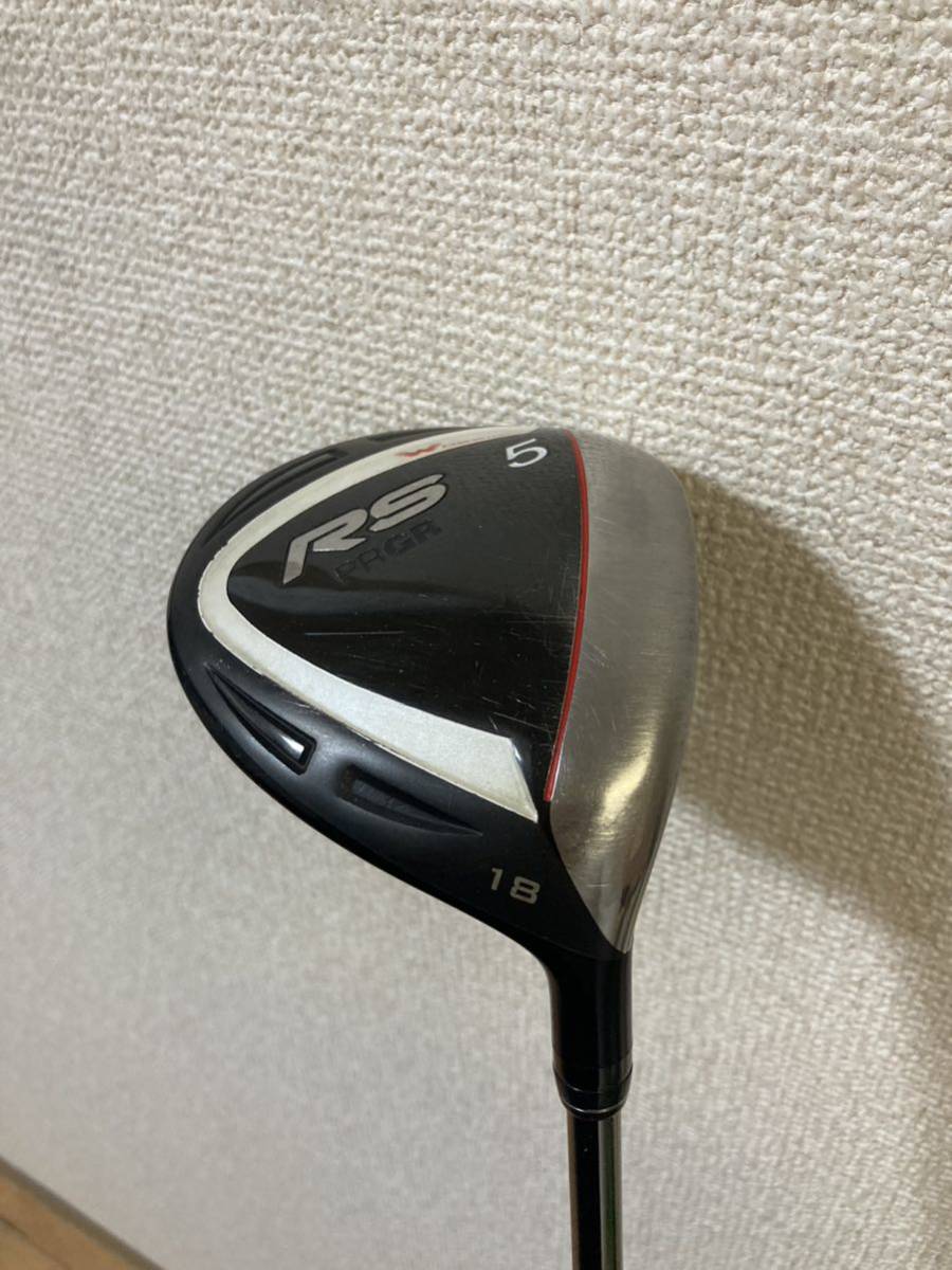 PRGR 2018プロギア☆RS 5W18°フェアウェイウッド5番☆ディアマナDF70 