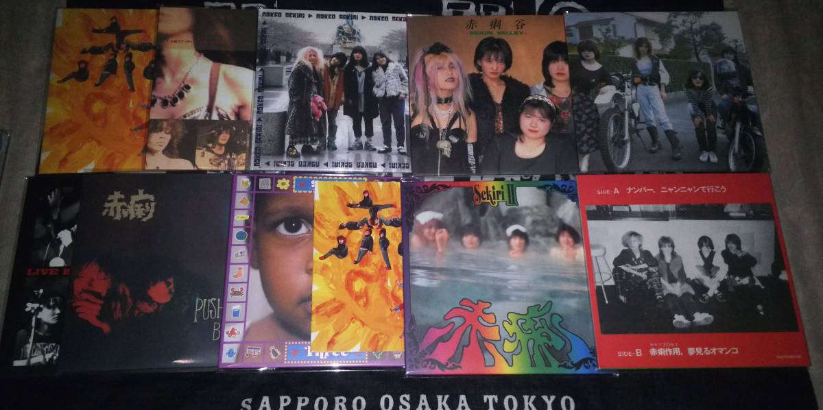 赤痢 赤痢匣 せきりばこ CD-BOX 10枚組(インディーズ)｜売買された 