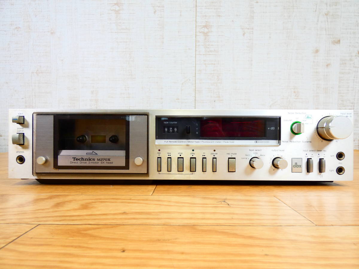Technics RS-M270X - Yahoo!オークション カセットデッキ Cassette