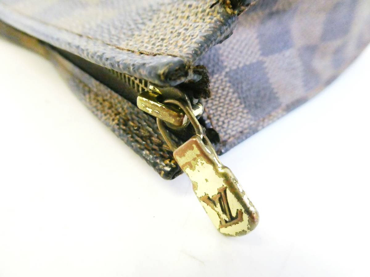 08 60-533556-06 [Y] LOUIS VUITTON ルイ ヴィトン ダミエ ポッシュト