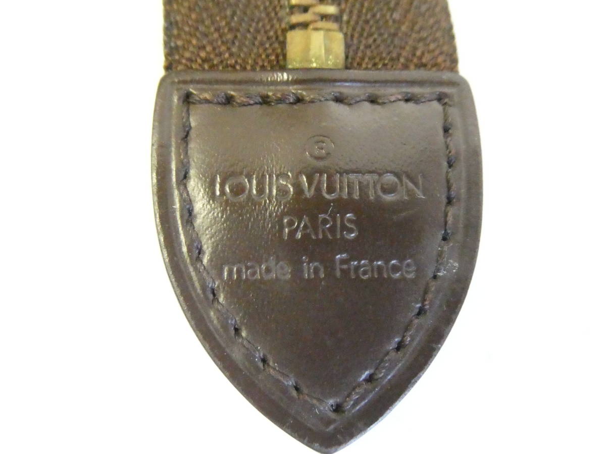08 60-533556-06 [Y] LOUIS VUITTON ルイ ヴィトン ダミエ ポッシュト 