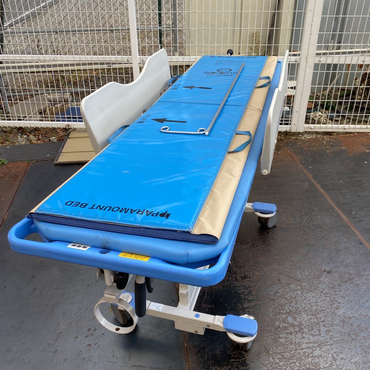 引取限定］muranaka ストレッチャー 担架 1800x500 病院 救急搬送 
