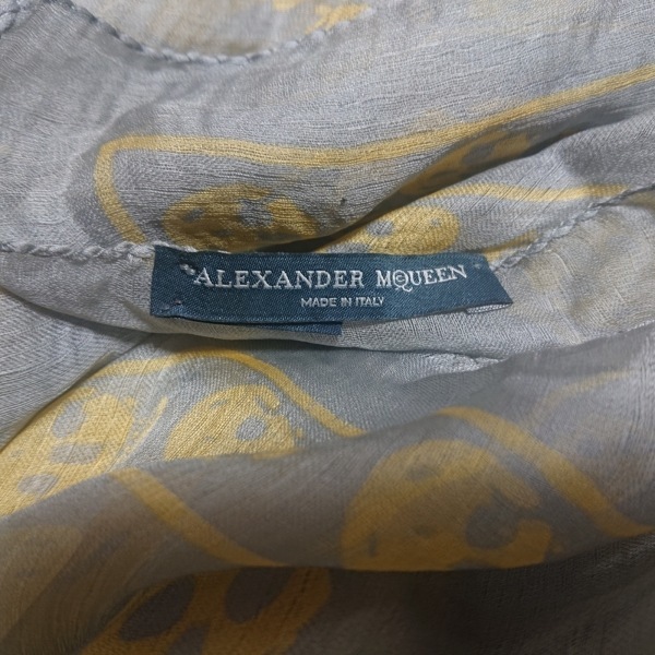 アレキサンダーマックイーン ALEXANDER McQUEEN - ライトグレー×ライト