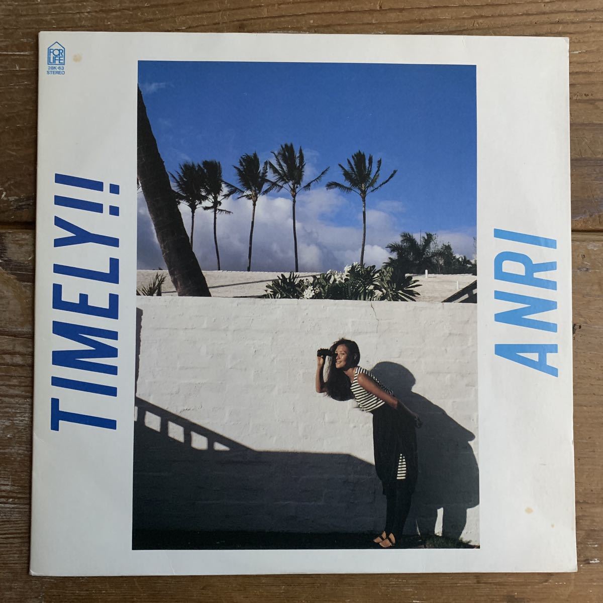 杏里 ANRI TIMELY!! レコード オリジナル 帯付き シティポップ 杏里 タイムリー ANRI LP Timely!! - = Anri TIMELY! TIMELY レコード