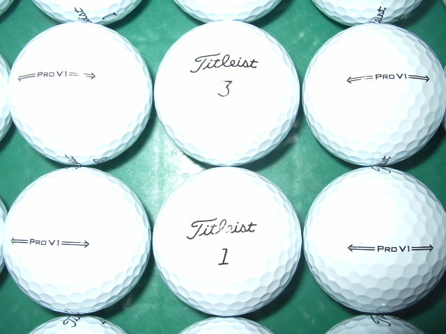 1．極上ロスト 最新 タイトリスト PRO V1 ホワイト 20個 タイトリスト