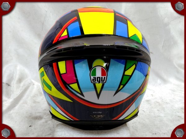 ○未使用品○agv K1 014-SOLELUNA 2017 (バレンティーノ・ロッシ