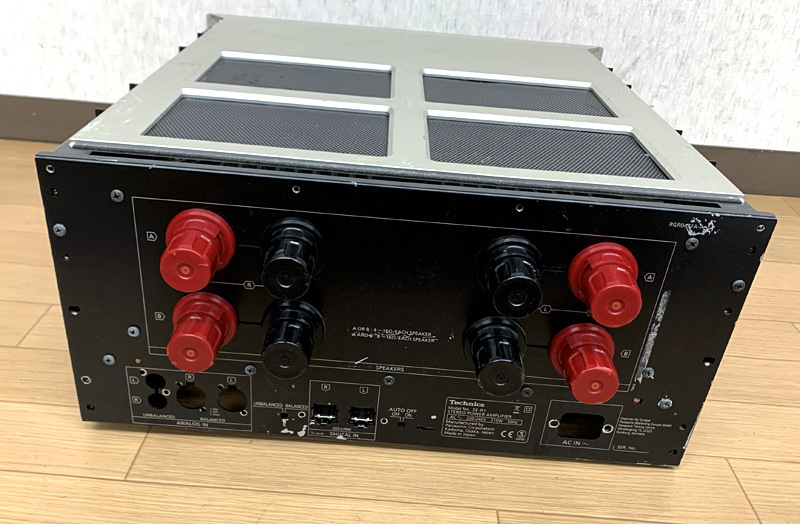☆Technics SE-R1 パワーアンプ テクニクス☆ ステレオパワーアンプ