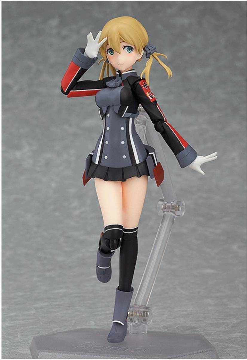 figma☆プリンツ・オイゲン 目閉じ笑顔付き☆艦これ/GOODSMILE ONLINE 