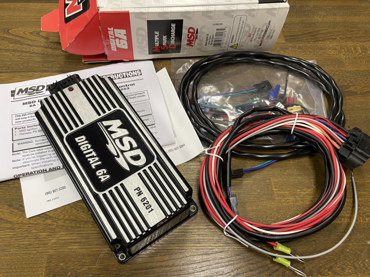 MSD 6A MSD6A 0 Box Ultra MSDイグニッション MSD6A PPN6201 中古品 旧
