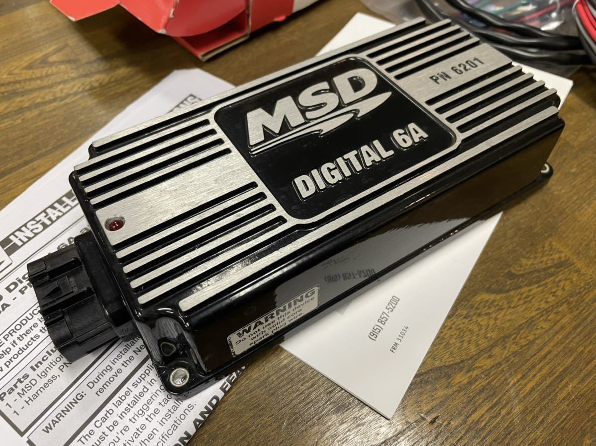 MSD 6A MSD6A 0 Box Ultra MSDイグニッション MSD6A PPN6201 中古品 旧