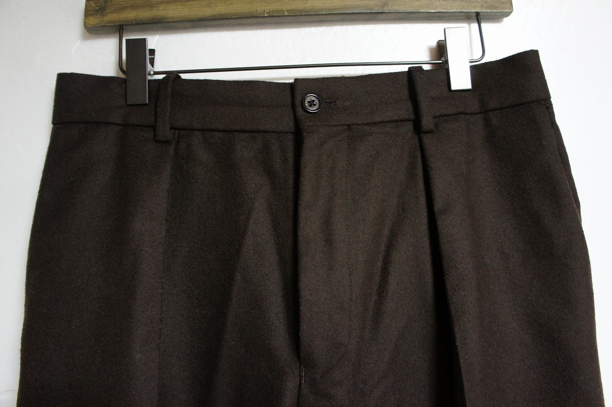 markaware 20AW新作 pleat front pegtop FRONT PLEATS PEGTOP