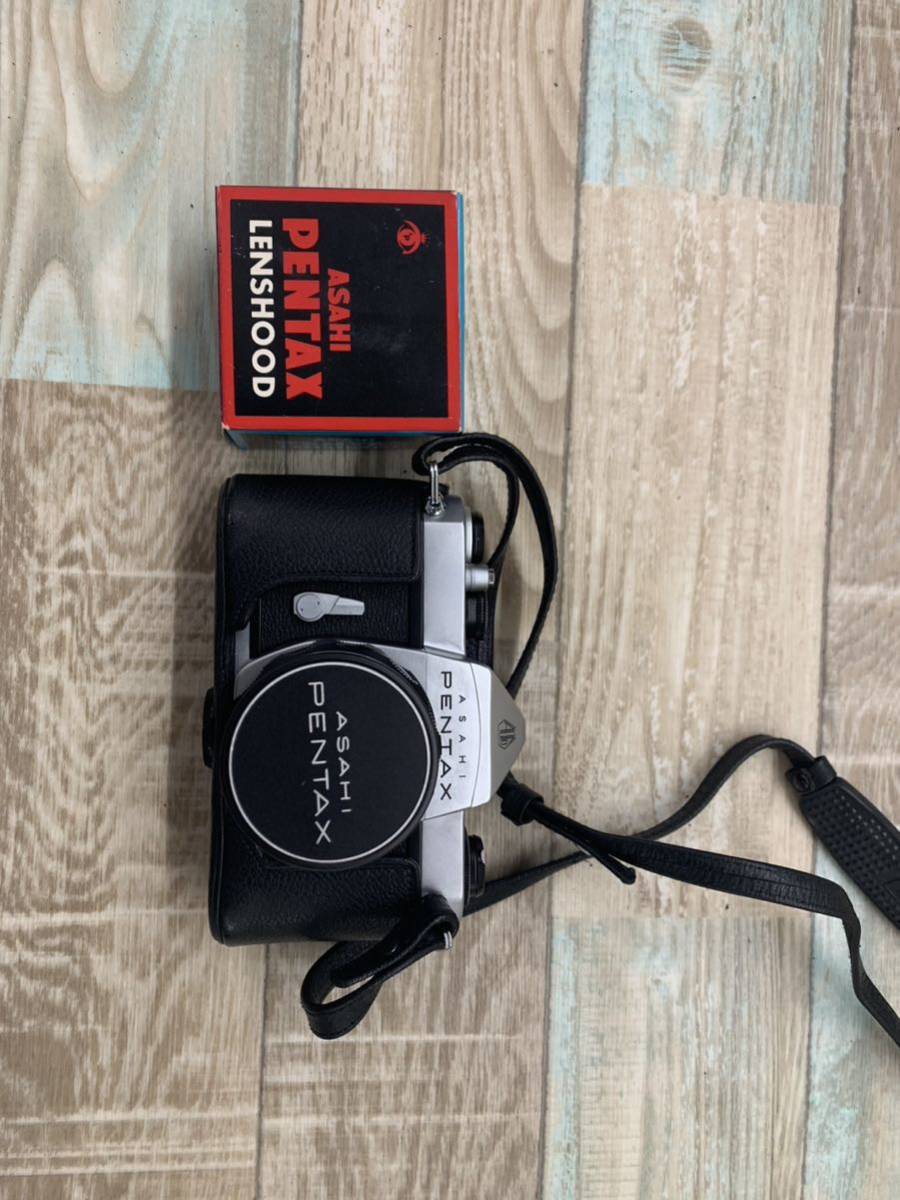 ［1円スタート］　ASAHI PENTAX SL 一眼レフカメラ　LENSHOOD 付き　HT12