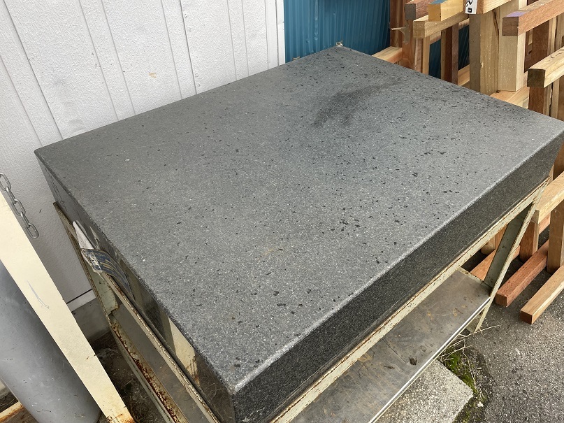 大菱計器　石製精密定盤　専用テーブル付