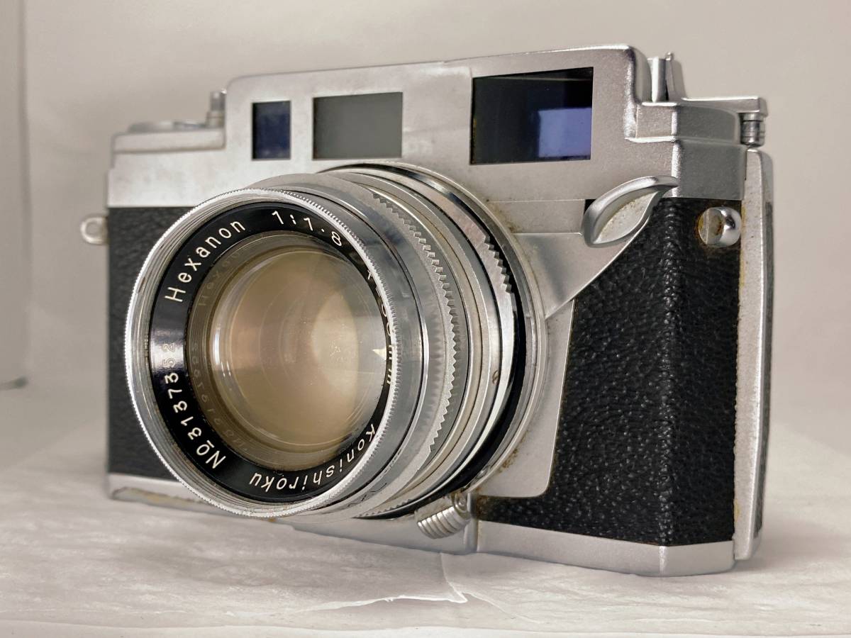 コニカ KONICA IIIm ⁄ Hexanon 50mm F1.8 ☆レンズ極上☆ コニカ