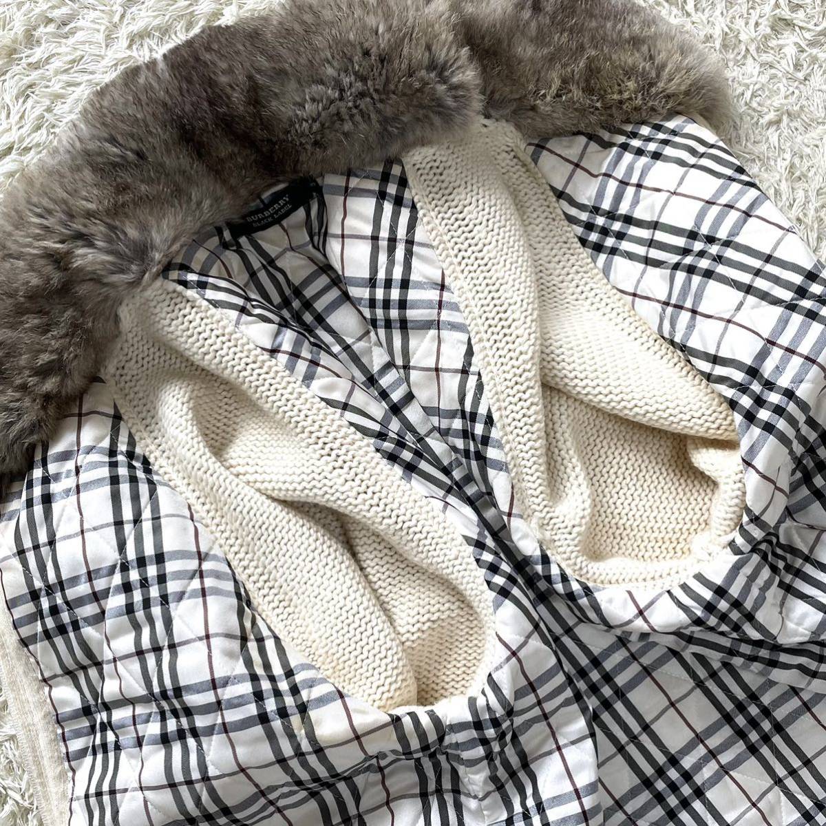 BURBERRY パーカー ファー付き Burberry ニットジャケット BURBERRY パーカー ファー付き Burberry ニットジャケット