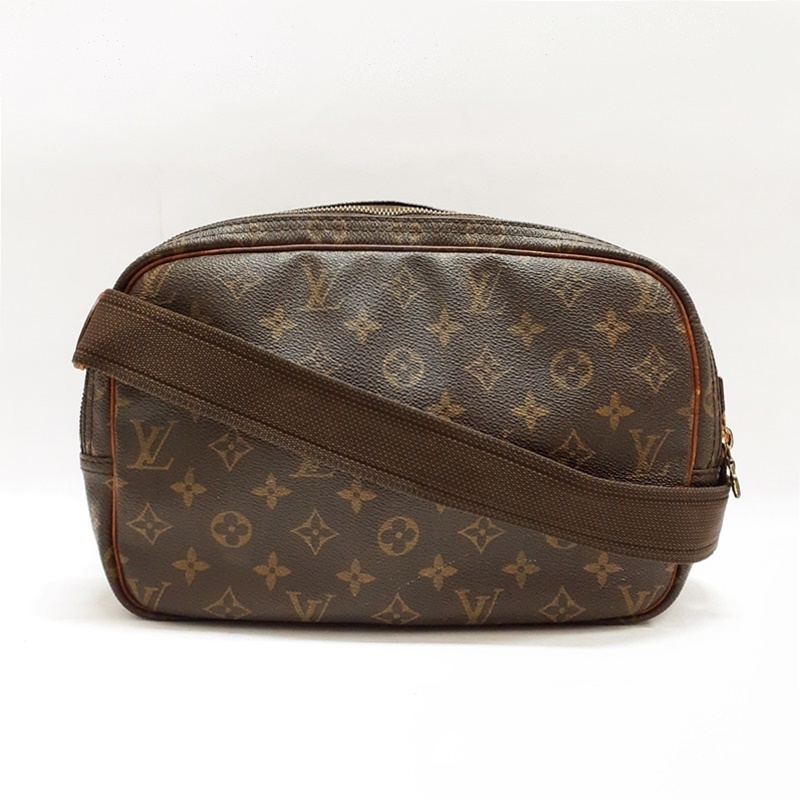 ジャンク扱い) LOUIS VUITTON ルイ ヴィトン モノグラム リポーターPM
