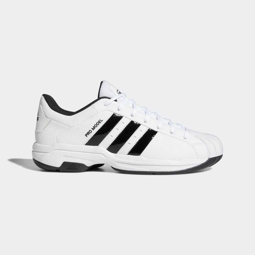 定番，新作 27cm 正規品 adidas アディダス Pro Model 2G Low プロモデル ロー メンズ スニーカー FX4981 黒 ブラック エナメル(27.0cm)｜売買されたオークション情報、yahooの商品情報をアーカイブ公開 - オークファ 27.0cm