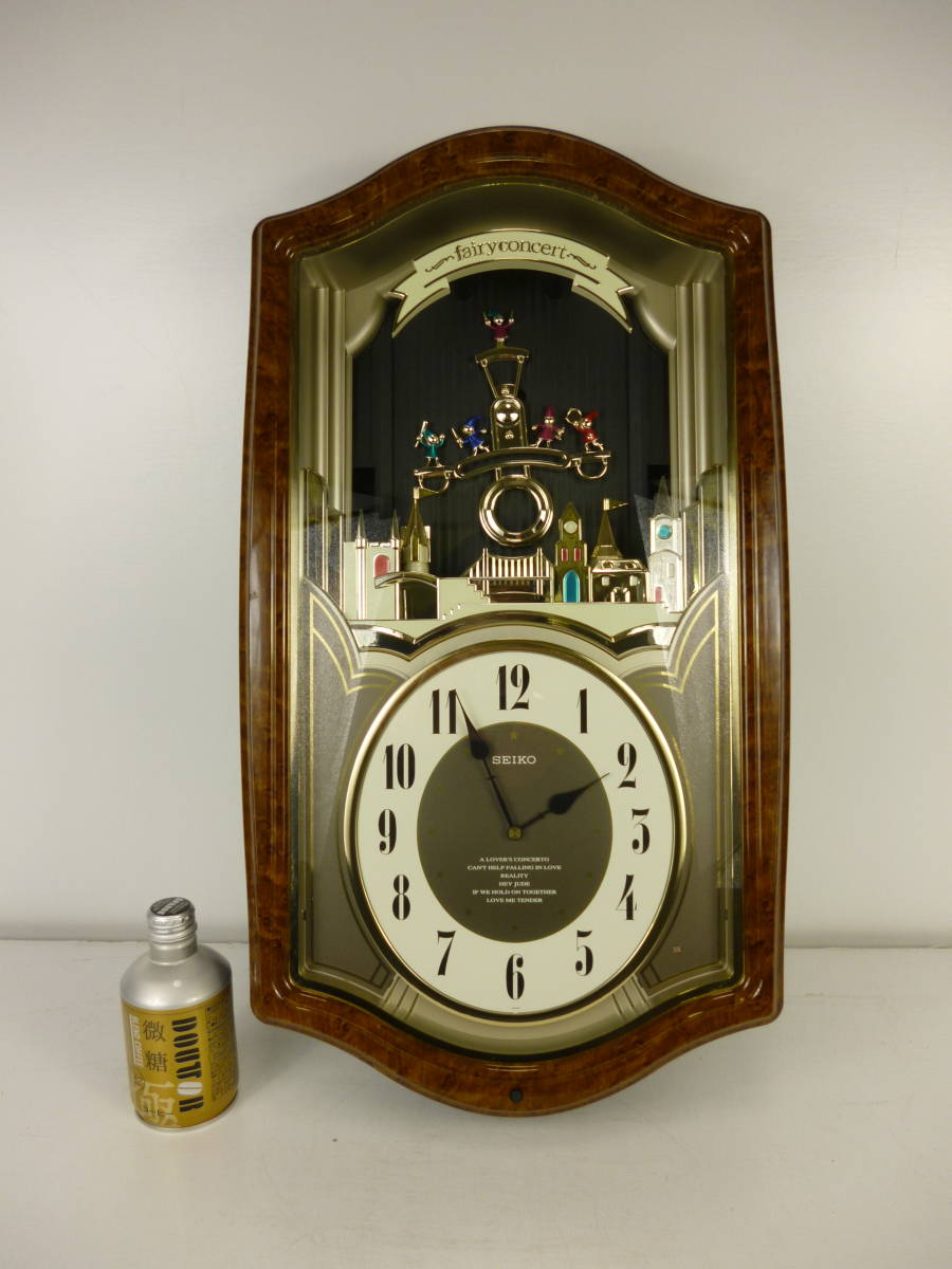 ☆ SEIKO セイコー 掛け時計 からくり時計 RE535B ファミリー