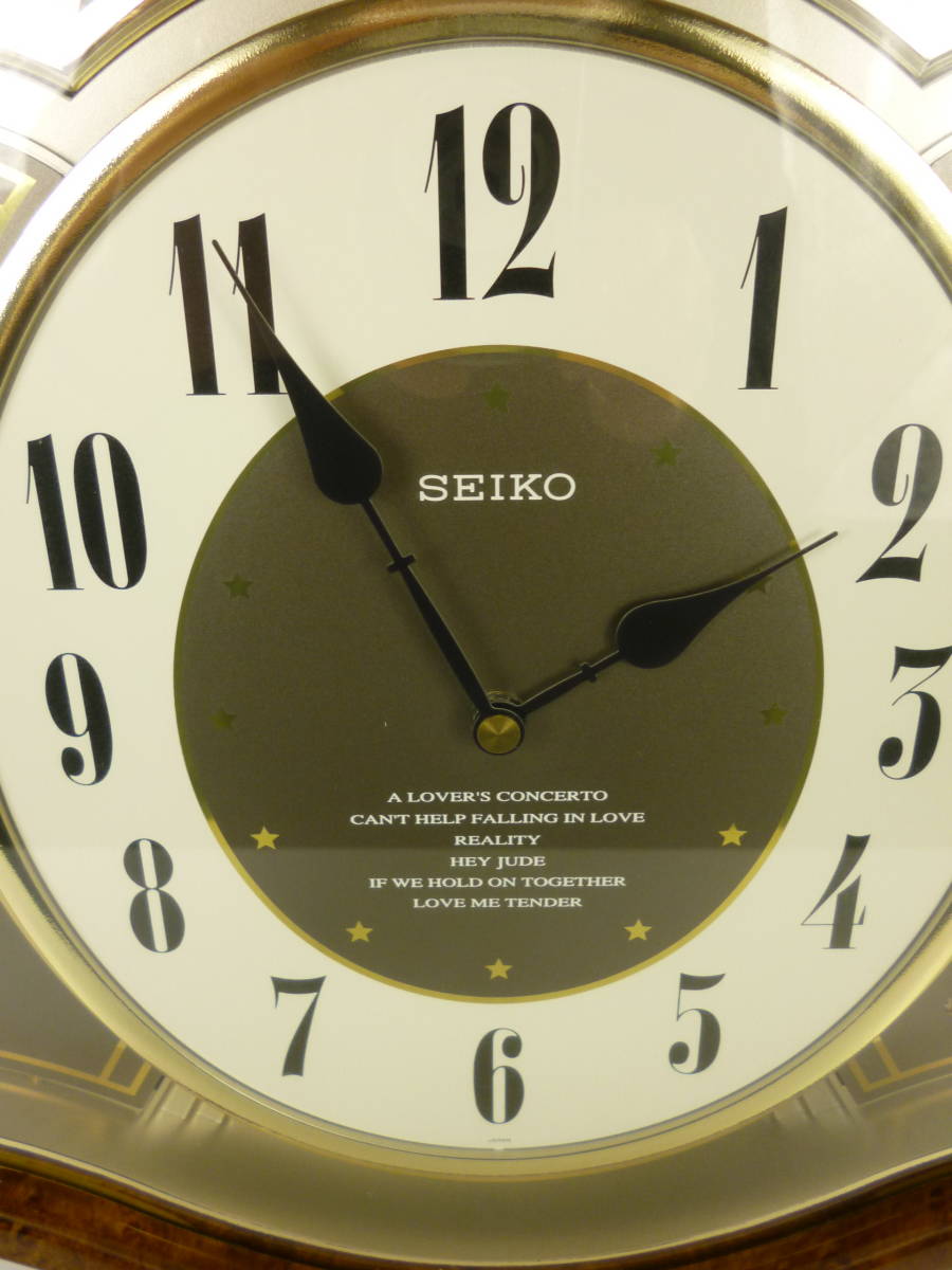 ☆ SEIKO セイコー 掛け時計 からくり時計 RE535B ファミリー