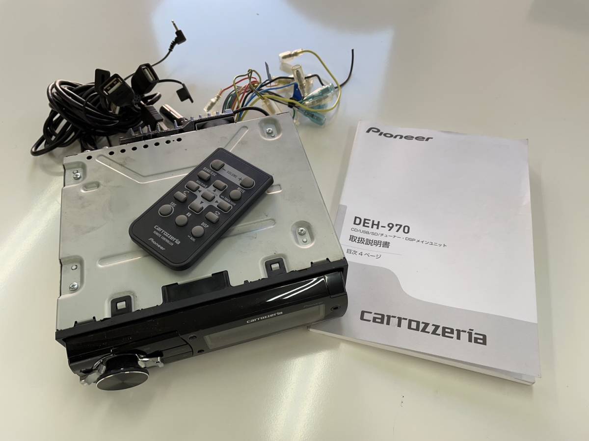 DEH-970 Bluetooth カロッツェリア Carrozzeria carrozzeria USB 希少 
