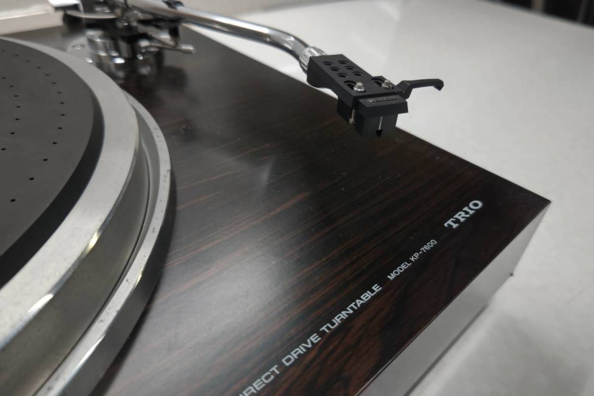 TRIO KP-7600 レコードプレーヤー ダイレクトドライブ オーディオ機器