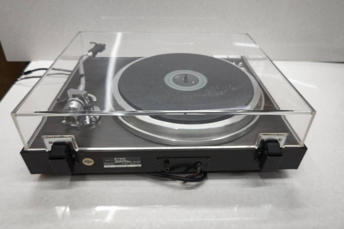 TRIO　レコードプレーヤー　KP-7600 TRIO KP-7600 レコードプレーヤー ダイレクトドライブ オーディオ機器