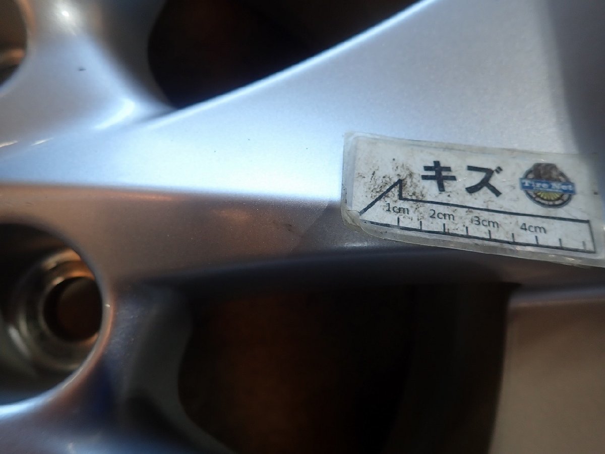 車 トヨタ 純正 18インチ 30 アルファード ヴェルファイア 切削 溝有 ①