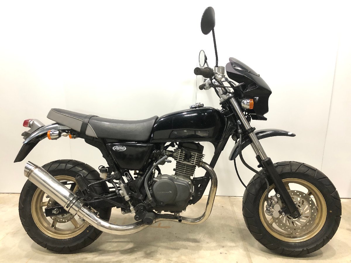 エイプ 100 ape HONDA 気持ち良かっ 前後ディスク仕様 初期 