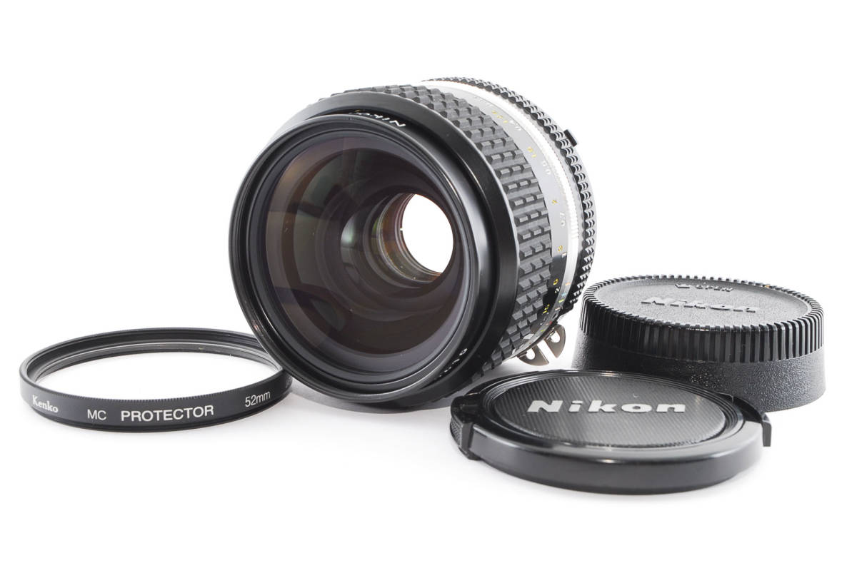 ☆超美品☆ ニコン Nikon Ai-s Nikkor 35mm F2 #14375T ☆外観超美品