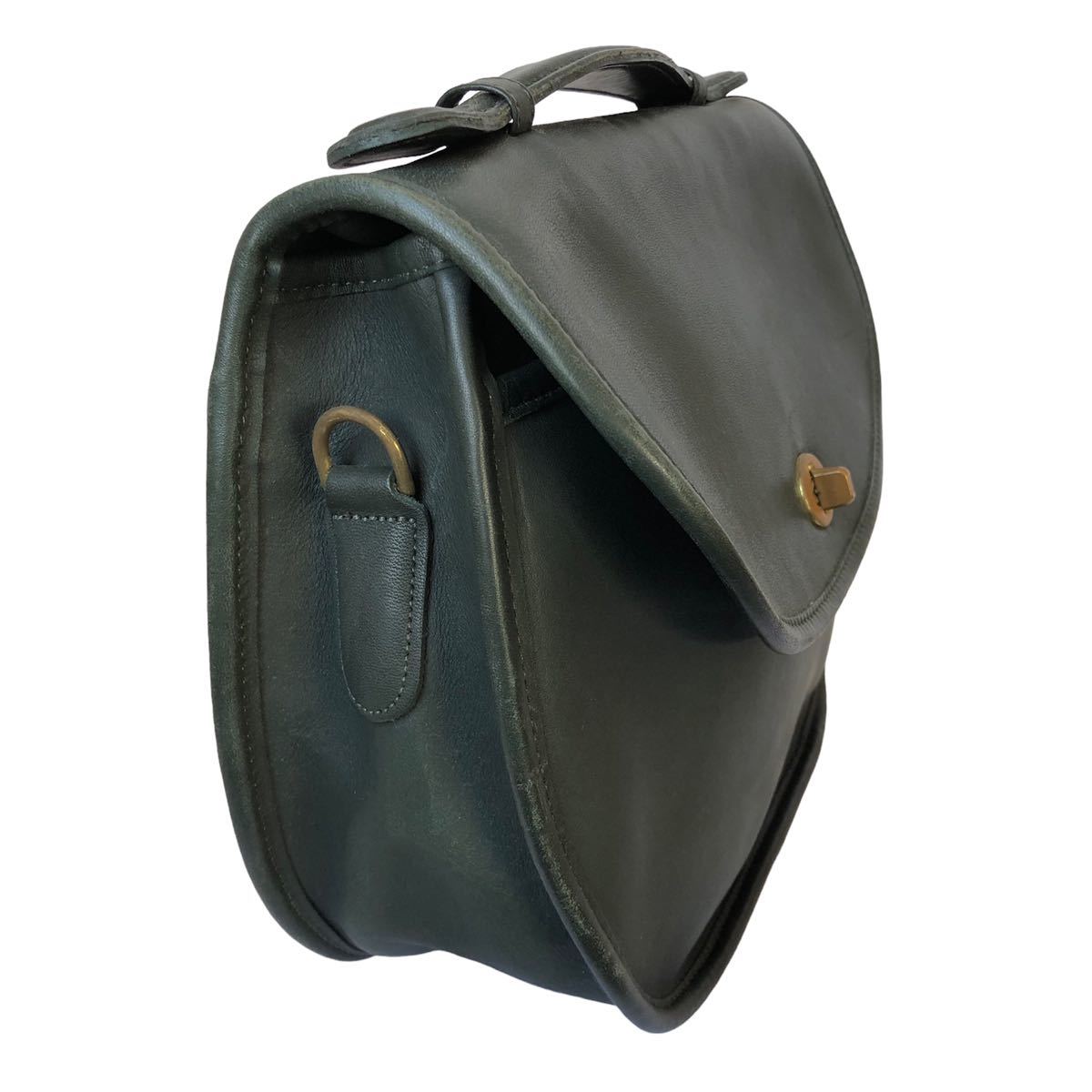 1円□限定色□OLD COACH オールドコーチ 2way ショルダーバッグ 