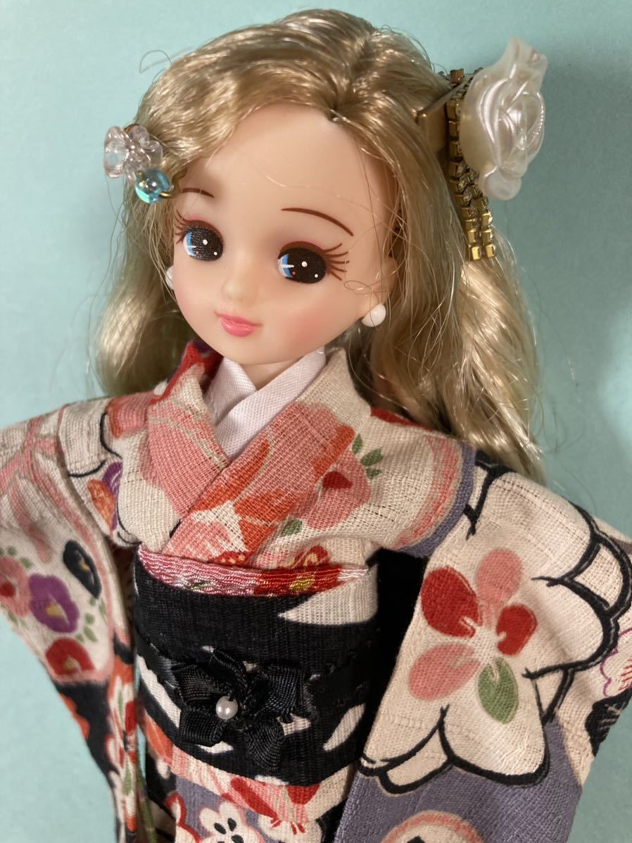 新品，新作登場 リカちゃんキャッスル バースデーリカちゃんお正月コーデお着物付き(人形)｜売買されたオークション情報、yahooの商品情報をアーカイブ公開 - オークファン 人形