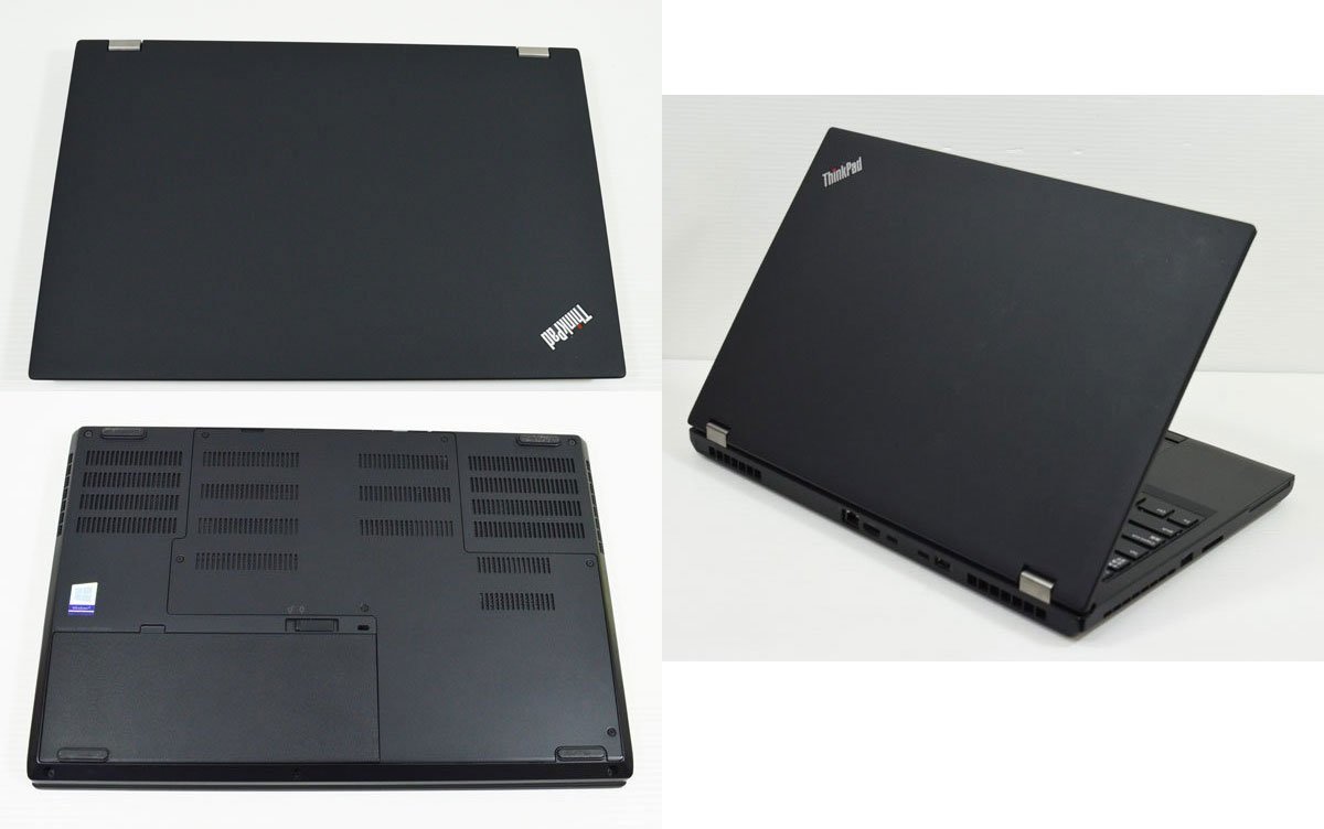 DC20 Lenovo ThinkPad P52 第8世代 Core i7 8750H メモリ 16GB SSD 512GB M.2 NVMe IPS フルHD NVIDIA Quadro P1000 4GB GDDR5 Windows 11 P52 ThinkPad Lenovo Gen -ReTechie new