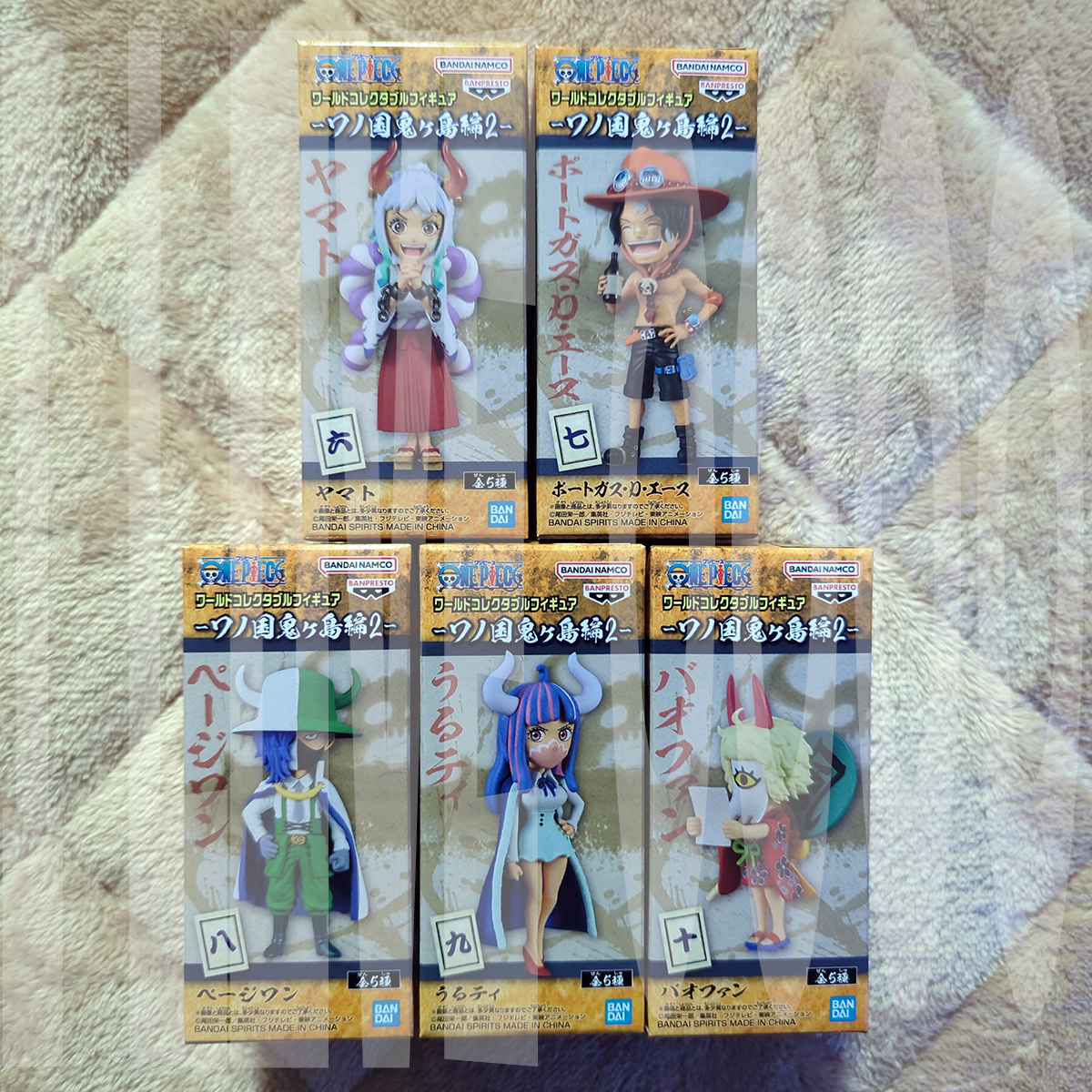 バンプレスト ワンピース ワールドコレクタブルフィギュア ワノ国 