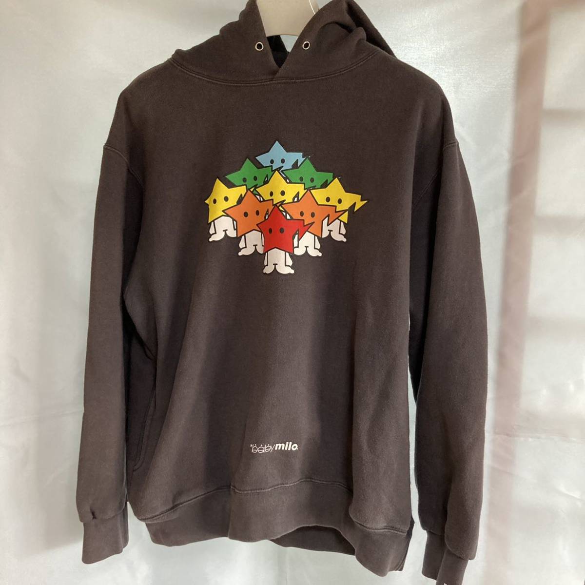 A BATHING APE BAPE マイロ マルチ スター パーカー XLサイズ ア 