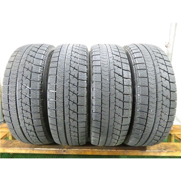 2019年製 7～8分山 ブリヂストン BLIZZAK VRX 195&frasl;65R15 91Q  4本&frasl;札幌市手渡し可&frasl;中古スタッドレスタイヤ(冬タイヤ)プリウス F_Q_81
