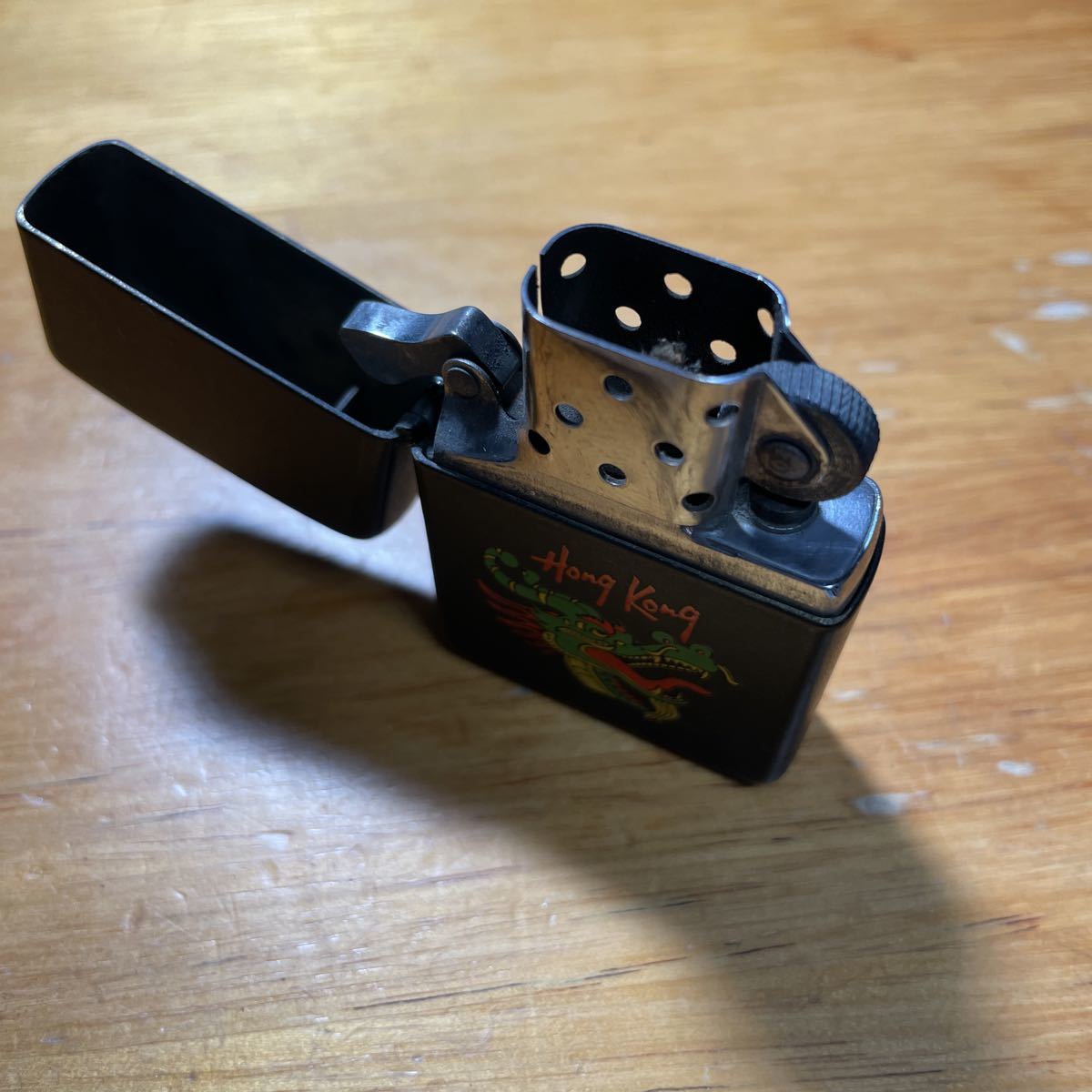 香港 オイルライター ZIPPO SOLID Zippo BRASS ジッポー ジッポ HONG