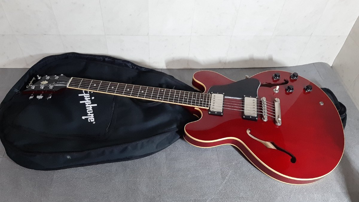 12S101□Epiphone セミアコ Made in Japan ES-335 日本製□ 【公式通販】