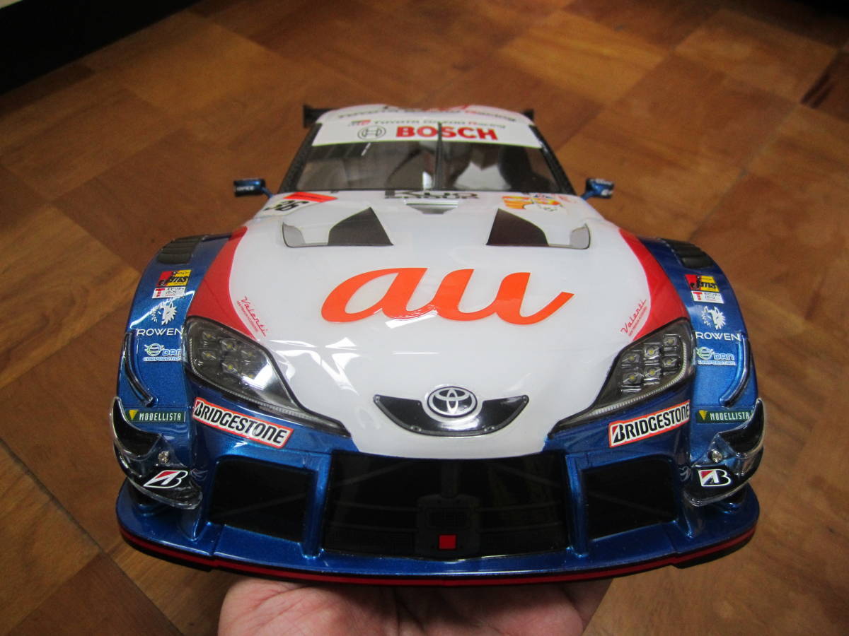 新品 未使用 1/10 au TOM'S GR Supra ラジコン ボディ EP R/C BODY