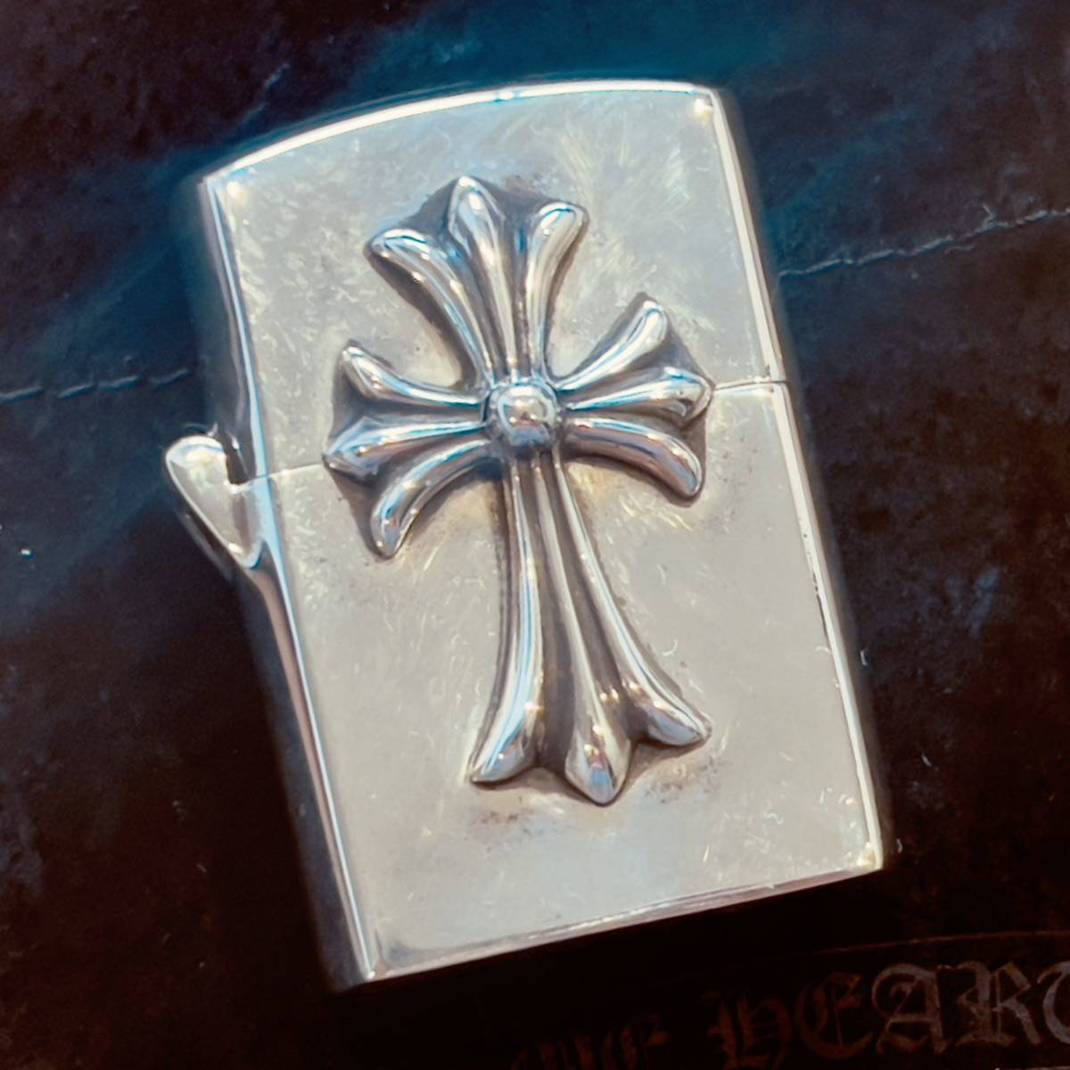 クロムハーツV1ナロースモールクロスジッポラライターZippo