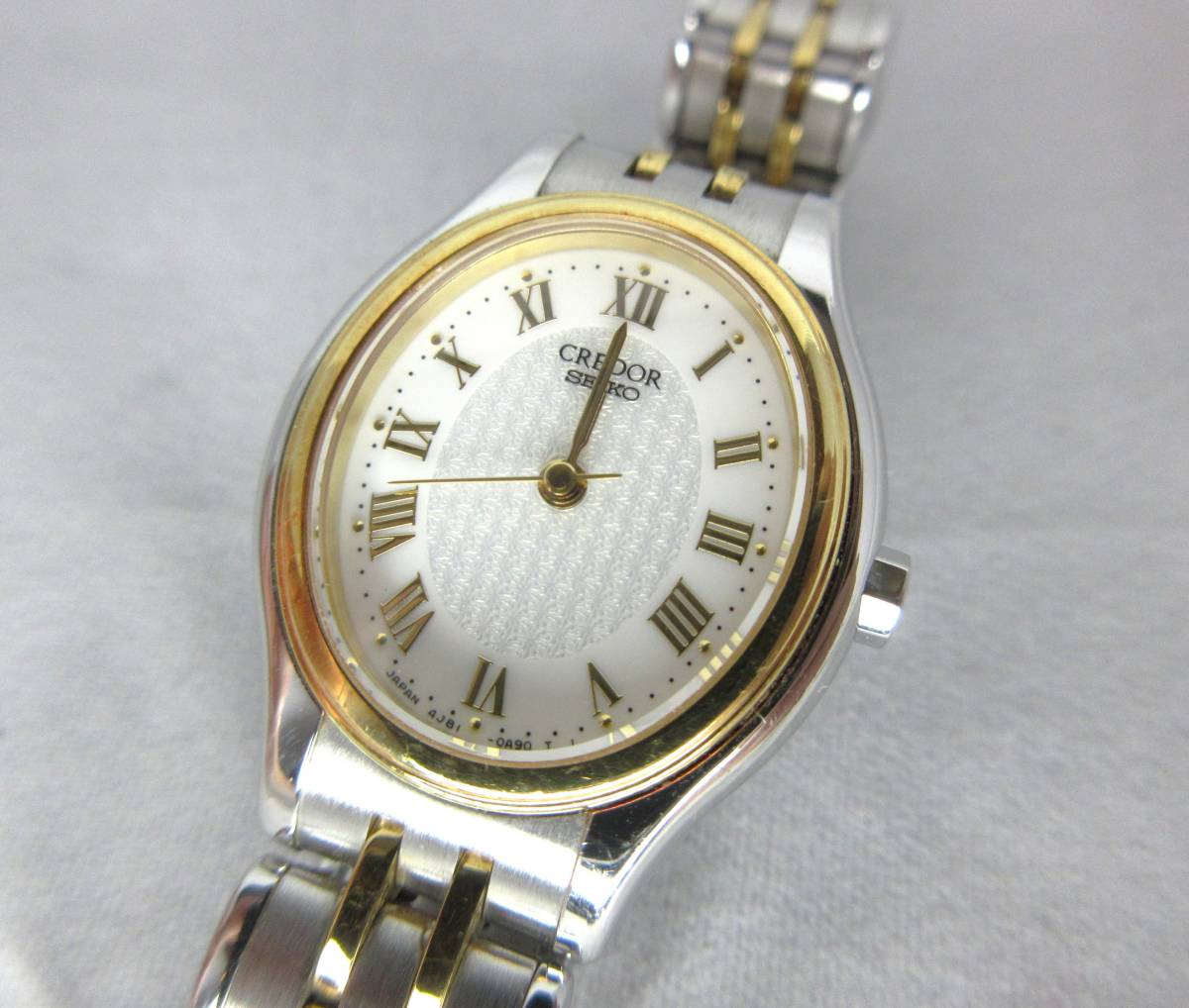 9) クレドール シグノ 婦人用 GSAS998 不動品 K18コンビ 4J81-5A10