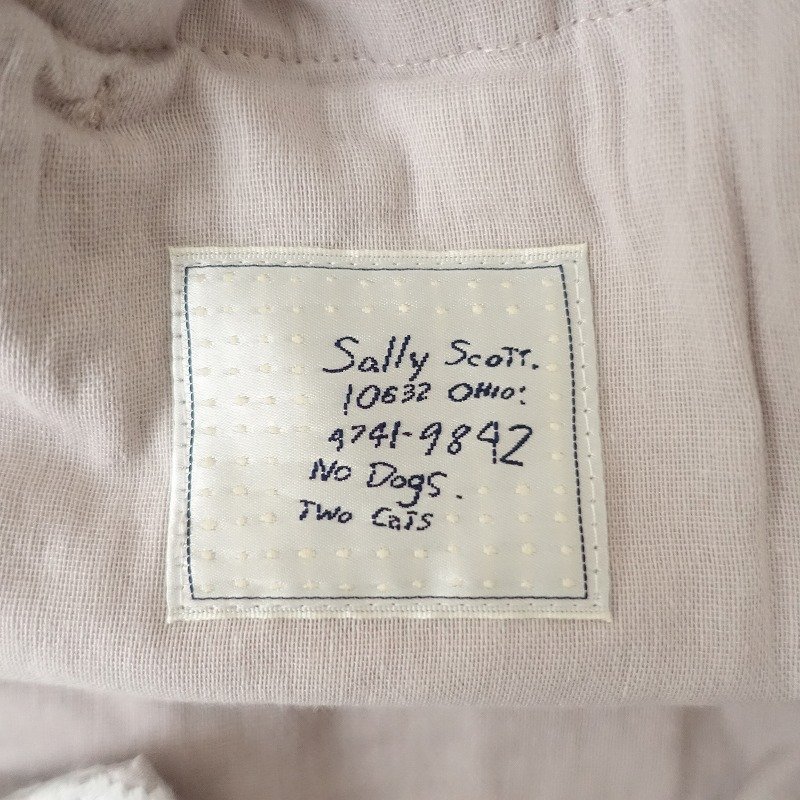 最新人気アイテム 【未使用】サリースコット Sally Scott *刺繍入り