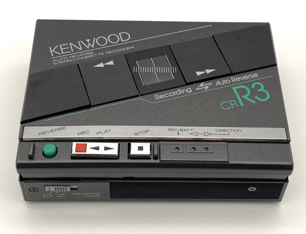 オーディオ機器 KENWOOD CP-F5 ステレオカセットプレーヤー 本体(ジャンク)