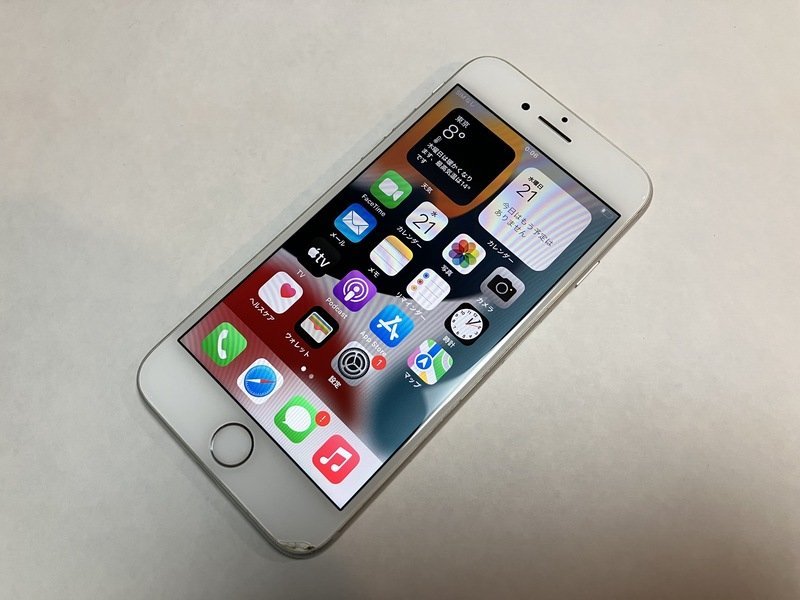 FB823 SIMフリー iPhone8 64GB シルバー ジャンク ロックOFF