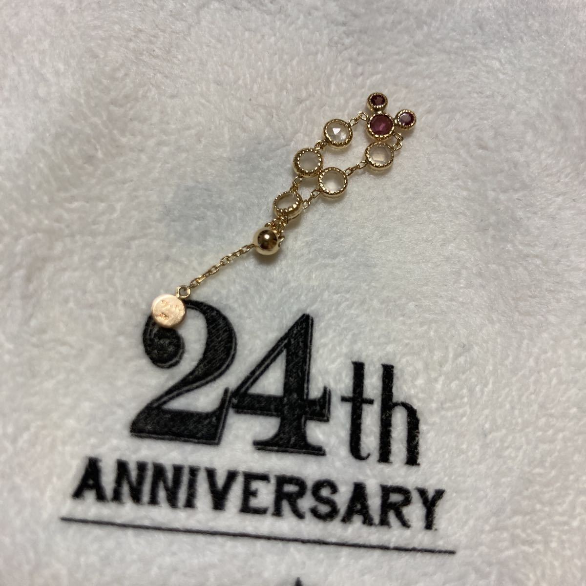 d*3様 agete ディズニーコラボ　k10YGブレスレット　アガット ドリー アガット ディズニー ドリーミードリーミー k10 ロードライト