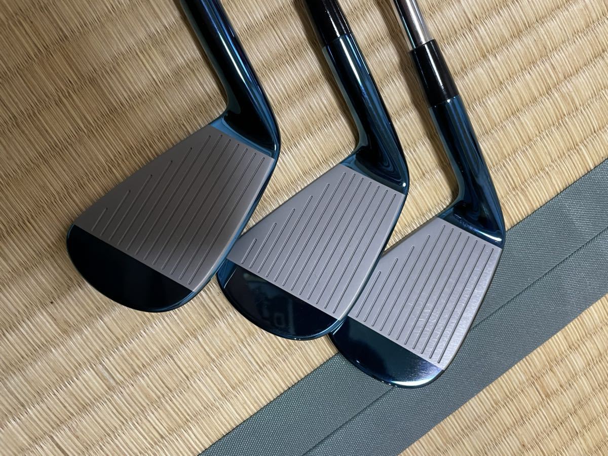 Mizuno アイアンセット ヘッドのみ Pro Mizuno 0 Limited Blue Edition Iron Set Ion Forged 4-P アイアン